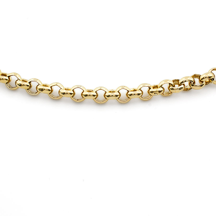 9ct gold 21.7g 19 inch belcher Chain